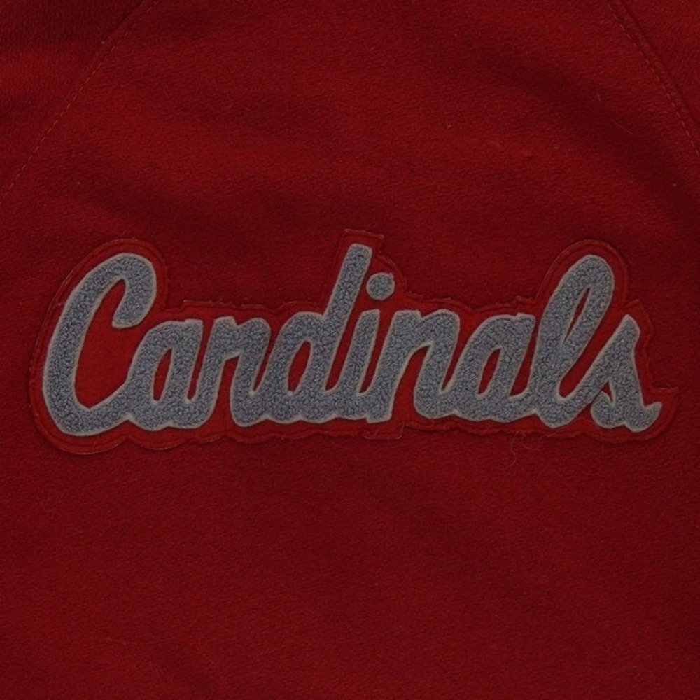 Vintage Louisville Cardinals UL Varsity Jacket Men's Size Medium 34 Red Wool - Picture 4 of 6